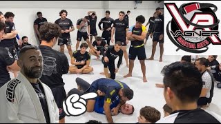 Mastering the Basics of Brazilian Jiu-jitsu with Professor Vagner Rocha at his school!