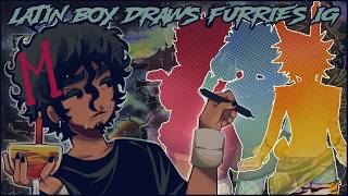 latin snacks turned into furry girlies | (speed paint commentary / rant)