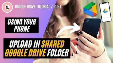 GOOGLE DRIVE TUTORIAL 2021- UPLOAD FILES IN SHARED FOLDER USING MOBILE PHONE 📲 Tagalog | Frozen Lens