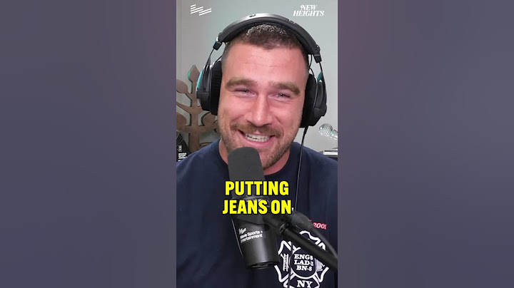 Jason really tried to blame his KELCE premiere day fit on Kylie  #jasonkelce #newheights #shorts