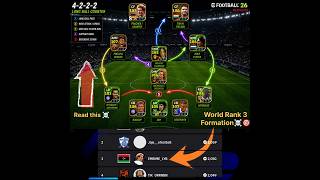 Best Quick Counter Formation In eFootball 2026 | Efootball Formation #efootball #pes #efootball2025