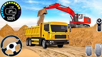 Tunnel Construction Sim 2025 - Mega Machines JCB Simulator 3D - Android Gameplay 