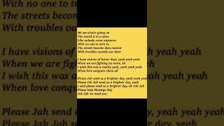Jah cure - Brighter day Lyrics - Royal soldier album 8th sept 2019
