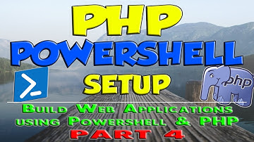 04 - Creating a PHP Form to Run Powershell Scripts - Build Web Apps Using Powershell and PHP