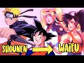 If Naruto and Goku Were Anime Waifus! | SPEEDPAINT