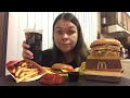 MCDONALDS MUKBANG “ITS BEEN A WHILE!!! #foodie ,#joinme ,#mcdonalds