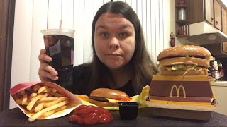 MCDONALDS MUKBANG “ITS BEEN A WHILE!!! #foodie ,#joinme ,#mcdonalds