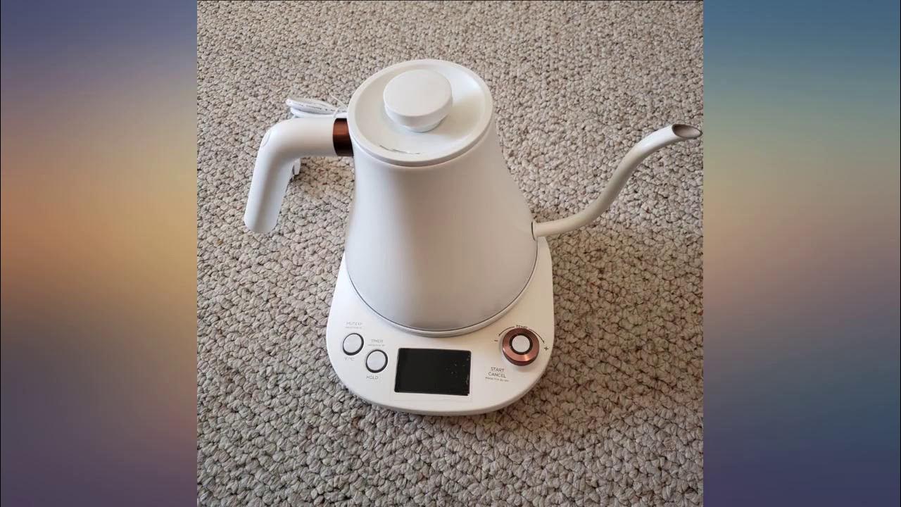 Willsence Gooseneck Kettle Temperature Control, Pour Over Electric Kettle for review YouTube