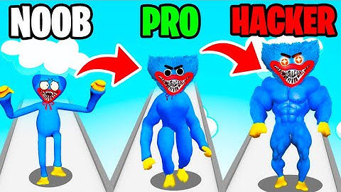 NOOB vs PRO vs HACKER In POPPY RUN 3D With CHOP And FROSTY