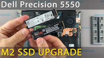 How to Upgrade & Install M2 SSD in Dell Precision 5550