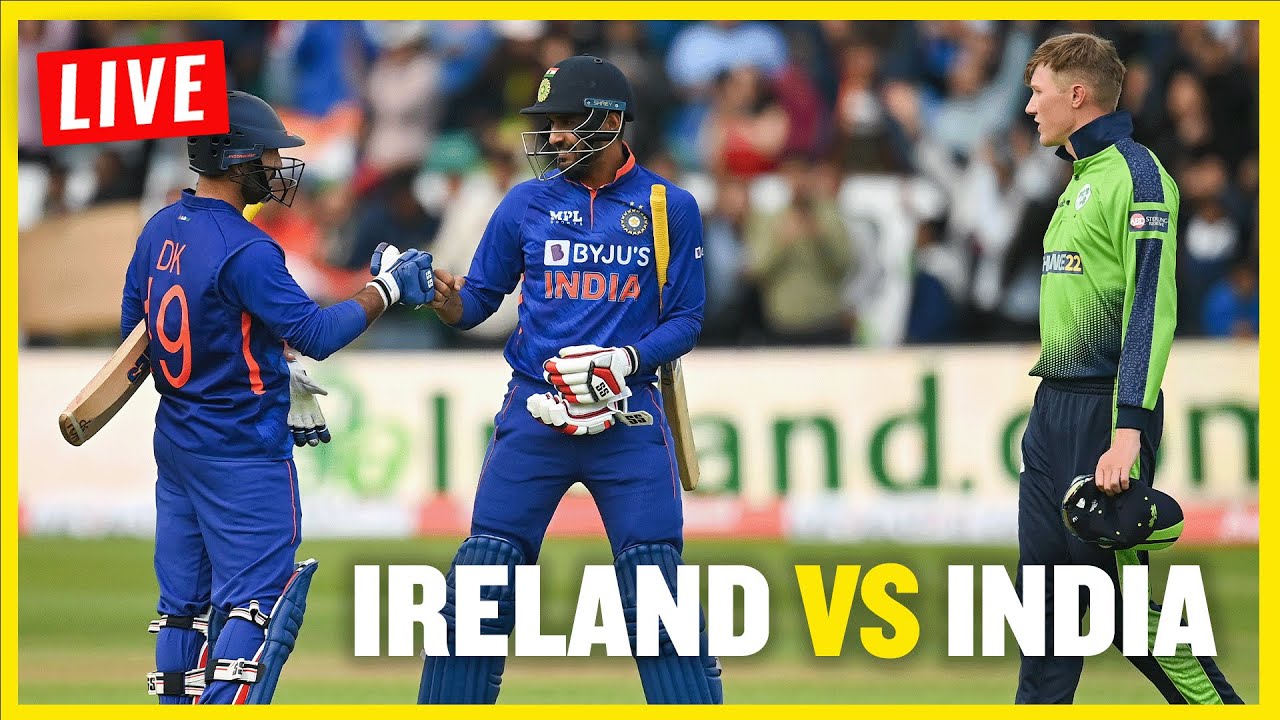 LIVE Ireland v India Cricket 2nd T20I talkSPORT Stream