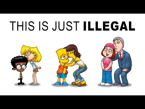 Cartoon Age Gap Crushes That DON'T Make Sense