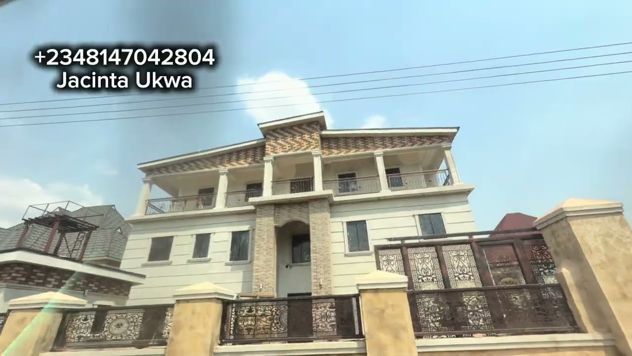 Экскурсия по жилому комплексу Diaspora Gardens Estate Centenary City, Энугу | Земельный участок п...