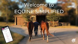 Welcome to Equine Simplified - a comprehensive horse and barn management software screenshot 2