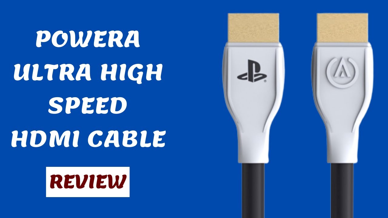 Enhance Your Gaming Experience: PowerA HDMI Cable for PlayStation 5 Review