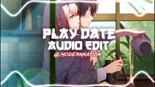 PLAY DATE AUDIO EDIT