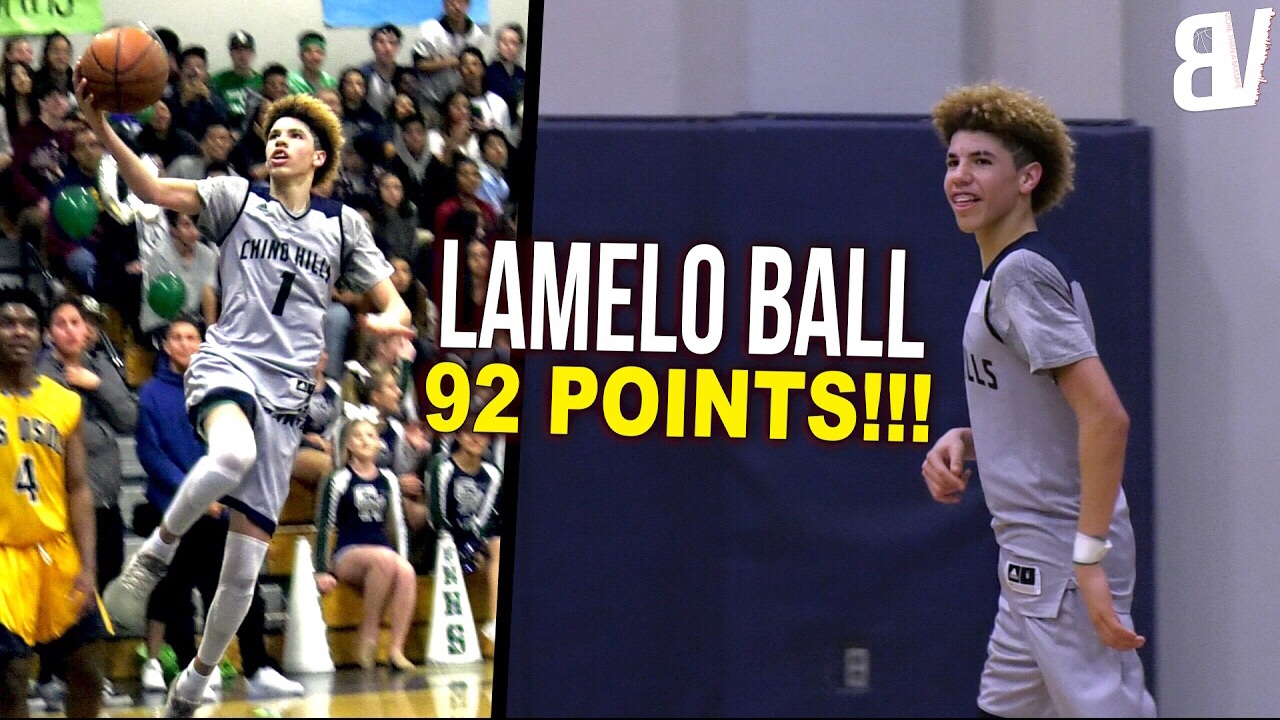 The Full Game LaMelo Ball Scored 92! Chino Hills DESTROYS Los Osos AGAIN! FULL HIGHLIGHTS