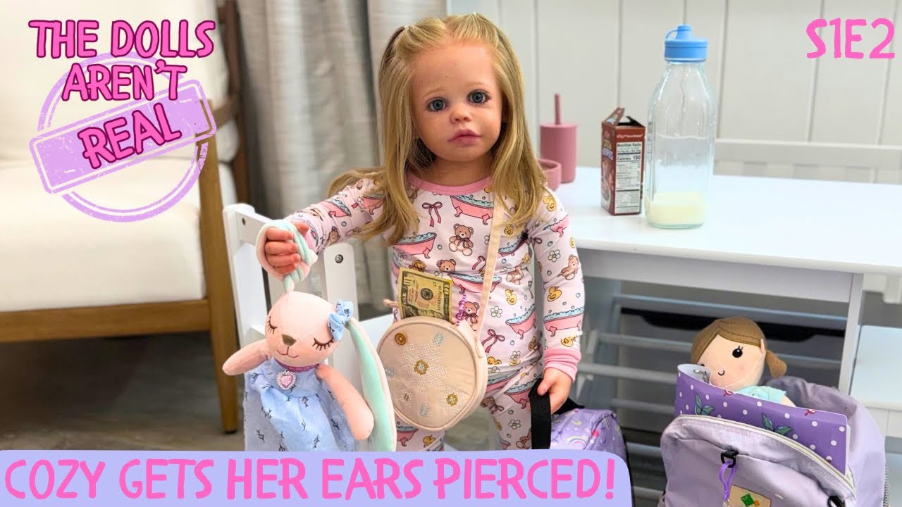 Утренняя рутина + обед + поход в торговый центр! Кукла-реборн в комплекте с ужином из Макдоналдса!