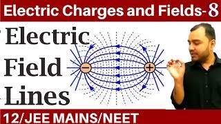 Electric Charges and Fields 08 | Electric Field 5 : Electric Field Lines IIT JEE MAINS/NEET