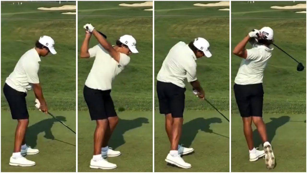 Charlie Woods Driver Swing Sequence 7.26.2024 - YouTube