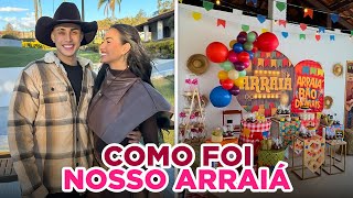 O Primeiro Arraiá Feito No Novo Sítio