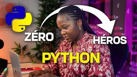 Apprenez Python de Zéro : La Formation Complète Pour Débutants (2025)