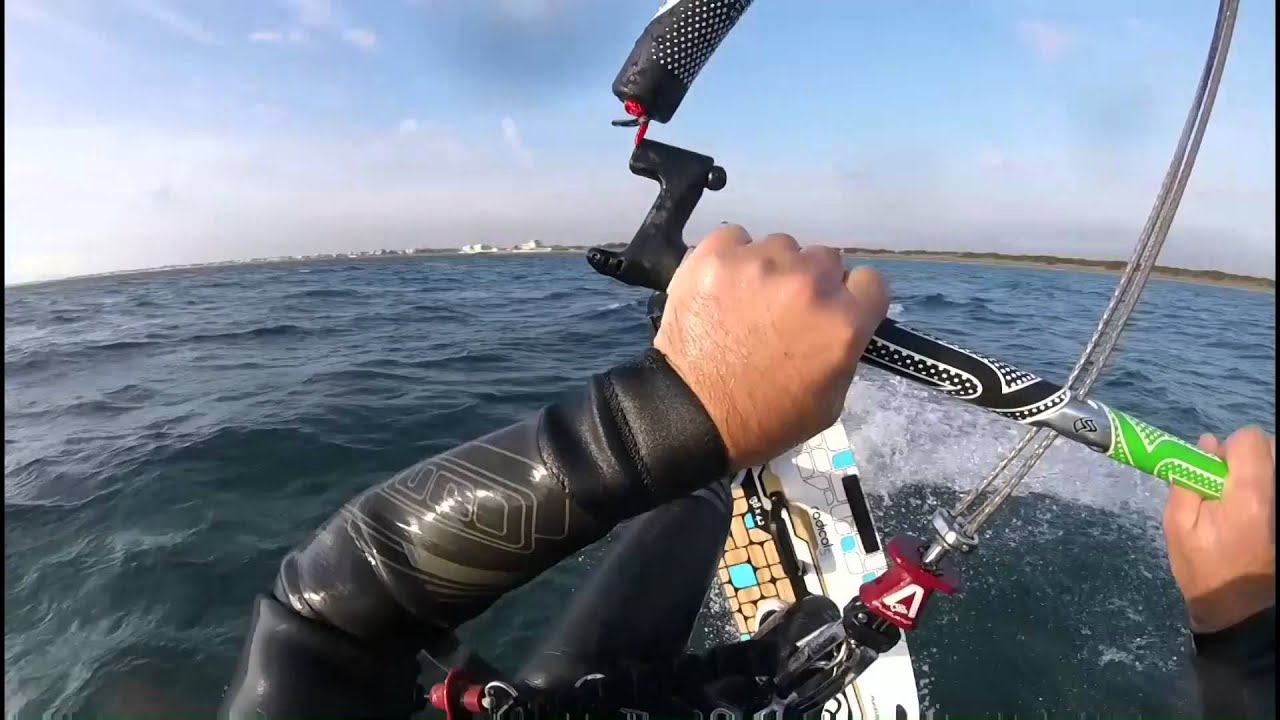 Flysurfer Speed 5 dlx+ First session in 9 to 13 knots