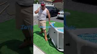 Installing a 10’x30” Intex swimming pool part 1/2. Content