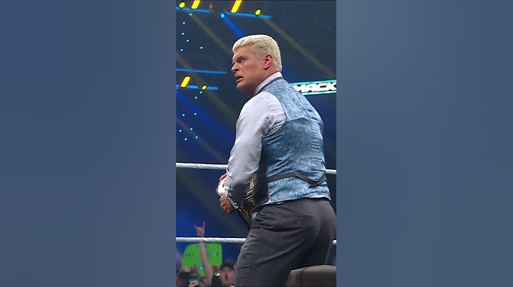 Did Cody pull the trigger???