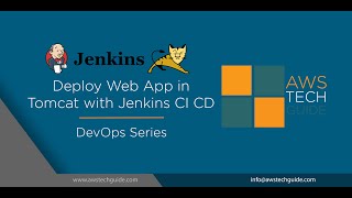 Jenkins CI CD to deploy web app into tomcat with AWS EC2