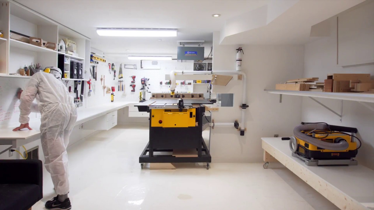 Inside the World's Cleanest Woodworking Shop YouTube