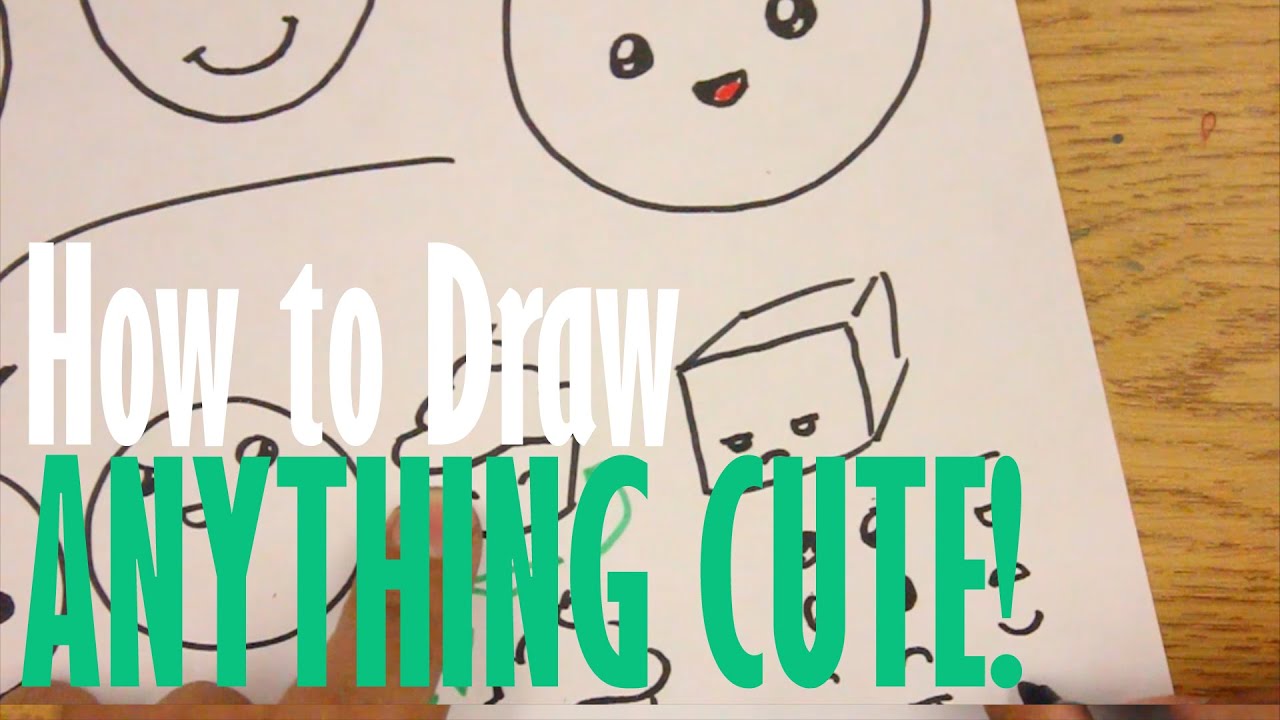  How to Draw  Anything  Cute YouTube