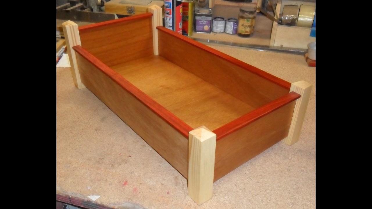 Fabrication d'un lit de poupée