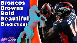 Can The Broncos Keep Cooking Against Cleveland Browns
