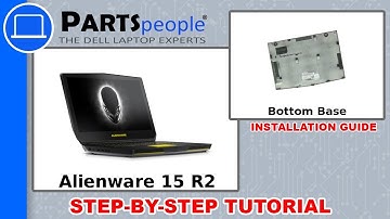 Dell Alienware 15 R2 (P42F002) Bottom Base How-To Video Tutorial
