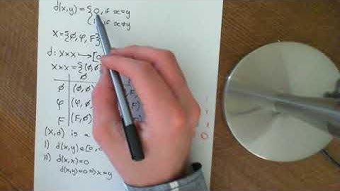 Discrete Metric Spaces