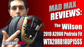 Closeoutbats.com Wilson A2000 11.5 Pedroia Fit Infield Glove WTA20RB18DP15SS 2018