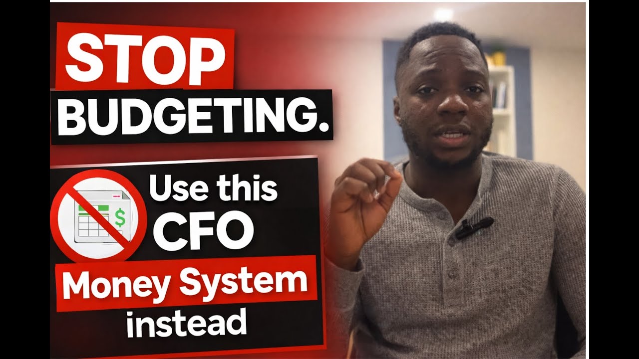 Stop Budgeting. Use This CFO Money System Instead | 