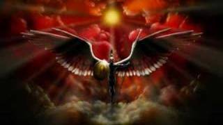 above the Winter moon light