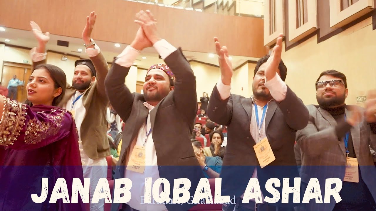 IQBAL ASHAR SAHAB@DELHI MUSHAIRA & KAVISAMMELAN | BARADARI, GHAZIABAD  23RD FEB 2025