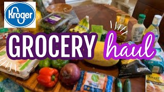 WEEKLY KROGER GROCERY HAUL \& MEAL PLAN: Healthy recipe ideas for the whole family!