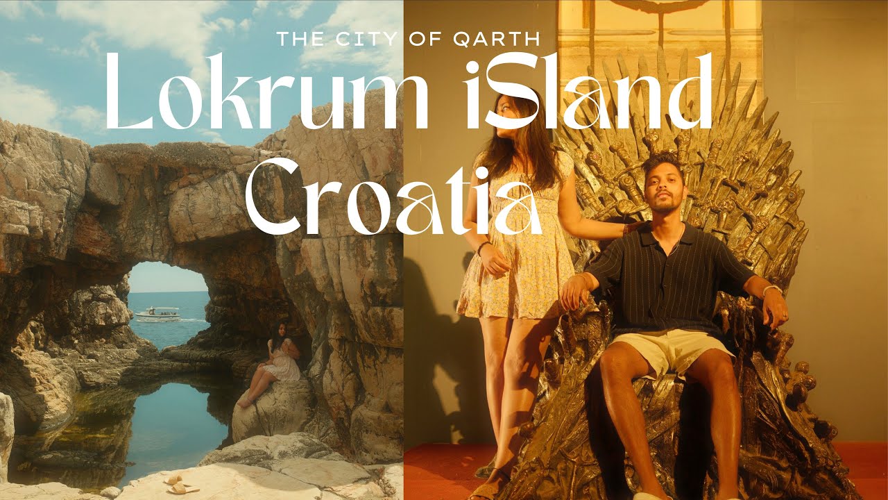 Visiting the City of Qarth from Game of Thrones ll Lokrum Island ll Dubrovnik, Croatia 🇭🇷