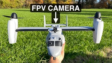 FPV Flight E-flite Osprey V22 | E-flite Osprey V22 FPV Hover Flight | Vertical start | VTOL FPV