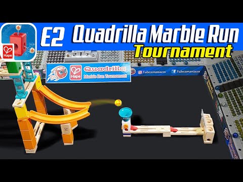 Quadrilla Marble Run JUMP E2 - Tournament by Fubeca's Marble Runs