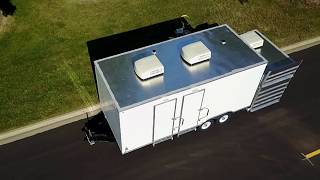Luxury ADA Restroom Trailer | ADA +6 Portable Restrooms Trailer