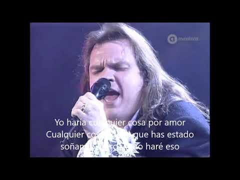 MEAT LOAF "I'd do anything for love" LIVE, 93) SUBTITULADO AL ESPAÑOL