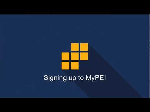 How to Create a MyPEI Account on PEIGenesis.com