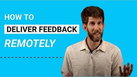 How to deliver feedback remotely when coaching a sales team | How to coach a remote team