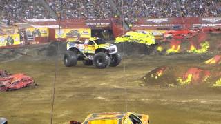 TEAM HOT WHEELS FIRESTORM FREESTYLE monster truck East Rutherford Monster Jam June 15, 2013