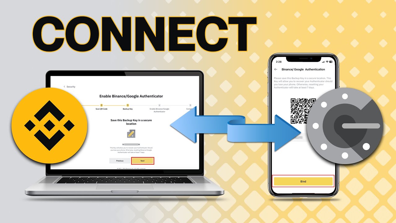 How To Connect Binance To Google Authenticator 2023 - YouTube